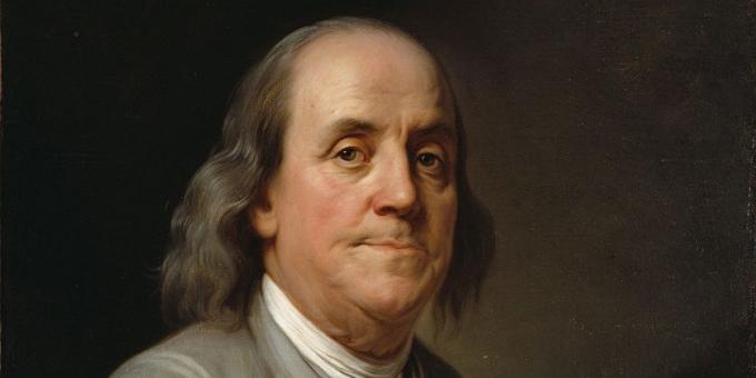 morgon ritual: Benjamin Franklin