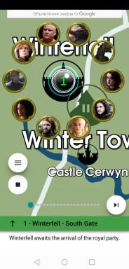 Tillämpning av dagen: den mobila världskartan "Game of Thrones"