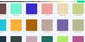 Tjänsten Khroma väljer den perfekta färgpalett med hjälp av artificiell intelligens
