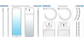 Samsung patenterat en smartphone, är lindad runt handleden