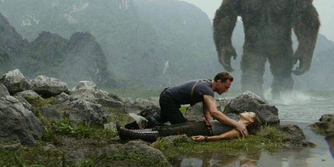 En scen från djungelfilmen "Kong: Skull Island"