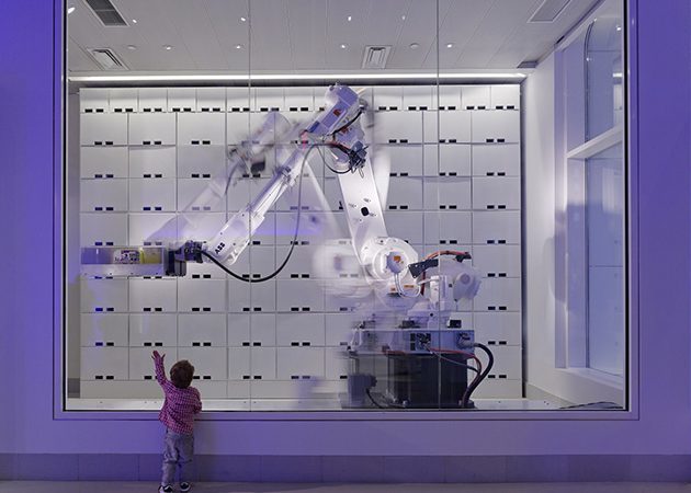 Robotic YOTEL hotell i Nyu_Yorke