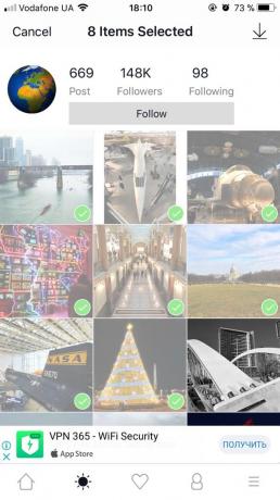 Hur man laddar ner bilder från Instagram använda InstaSaver