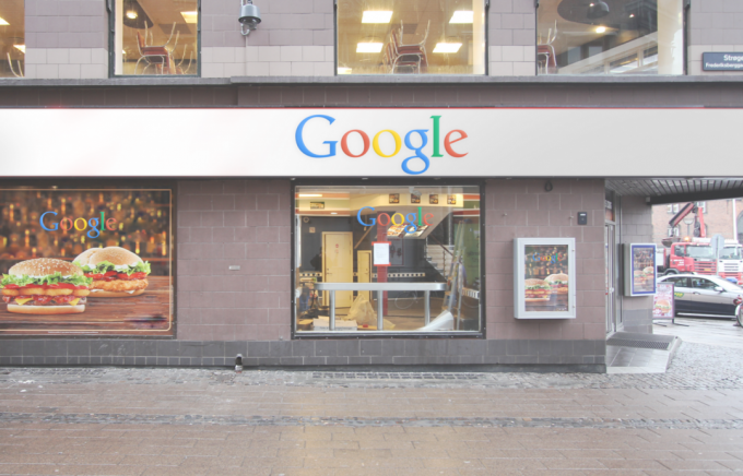 Google öppnar sin egen snabbmatskedja