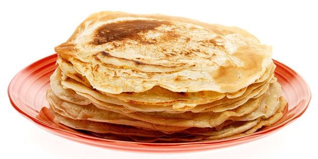 Recept för vegetarianer: pancakes