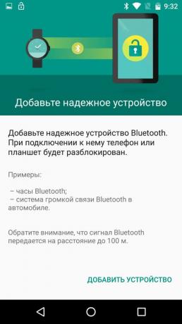 Så för att låsa upp telefonen med Smart Lock funktion