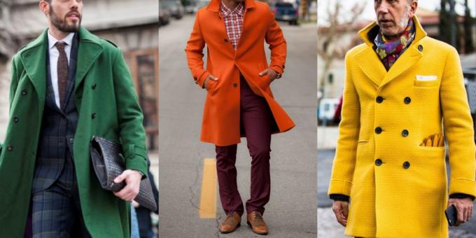 Summer försäljning av kläder och skor för män: Färgade Coat