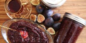 5 bästa recepten för fikon marmelad