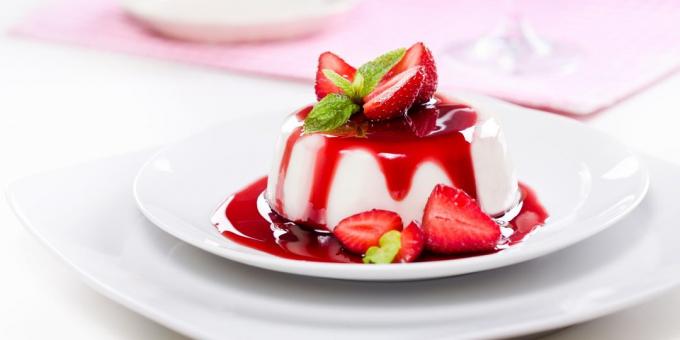 Classic panna cotta: recept