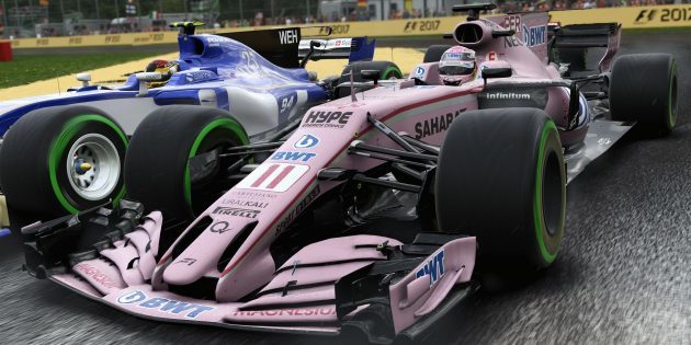Den bästa race på PC: F1 2017