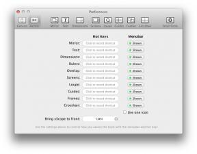 XScope för OS X: Universal mått för designers