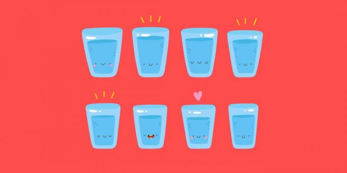 Varför du inte behöver dricka 8 glas vatten om dagen