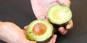 11 livslängd hacka med avokado