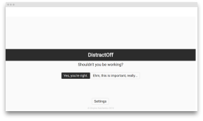 DistractOff - ett nytt tillägg till bekämpa förhalning