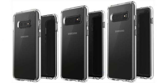 Samsung Galaxy S10E, S10 och Galaxy S10 plus