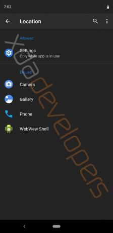 Android Q: tillgång till en kamera och mikrofon
