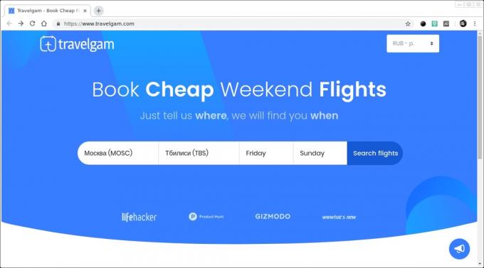 Travelgam: Easy Search flygbiljetter