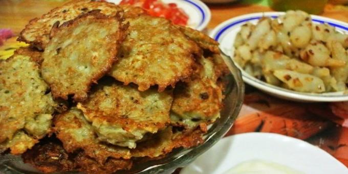 Kronärtskocka recept: Fritters av kronärtskocka och zucchini