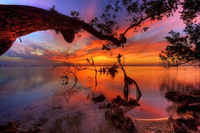 Solnedgång i Florida