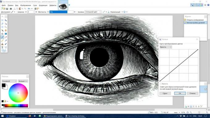 Gratis program för att rita på datorn: Paint. NETTO
