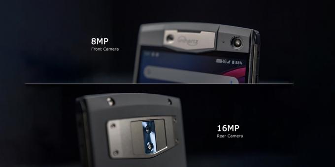 Kamera varar smartphone Unihertz Titan