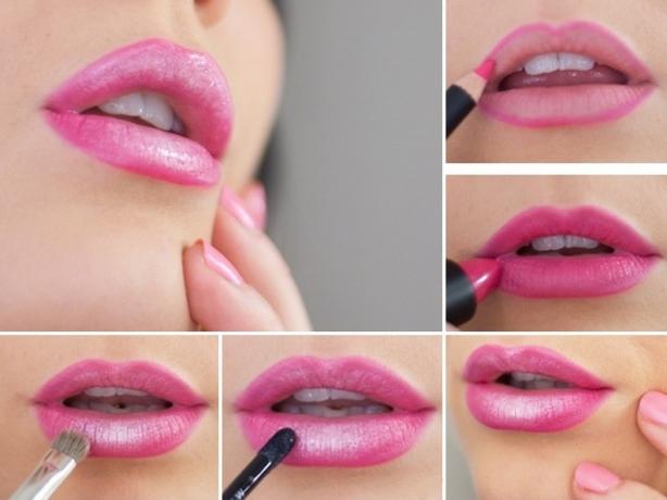 Hur man gör dina läppar fylligt: ​​Shimmer