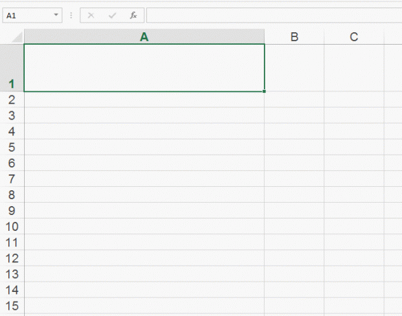 Tvingad överföring av text i en cell i Excel