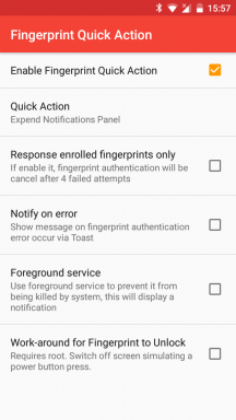 Hur man öppnar anmälan och blockera smartphone svepa en fingeravtrycksläsare