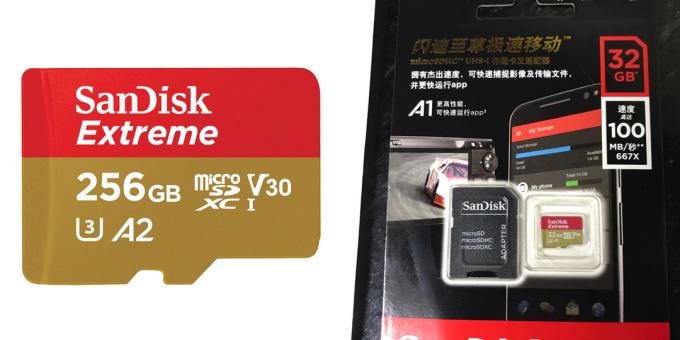 SanDisk Minneskort