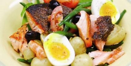 Sallad "Nicoise" med lax