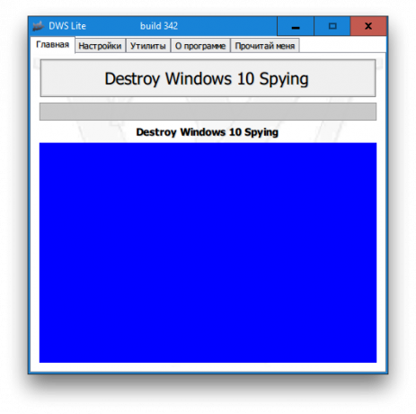 Förstöra Windows 10 Spionera huvud
