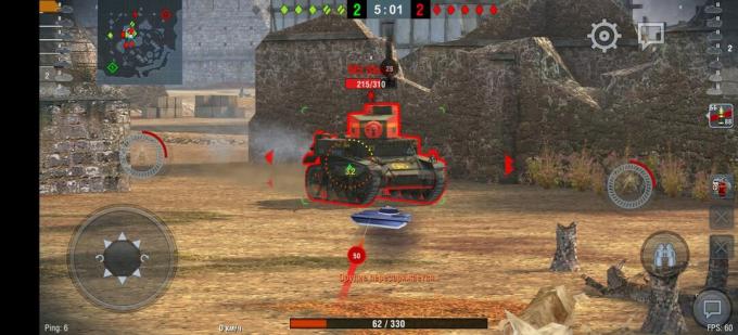 World of Tanks: Blitz på Huawei P40 Pro