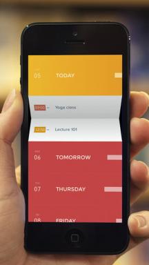 Peek kalender - en enkel kalender för iOS med mycket intressanta funktioner