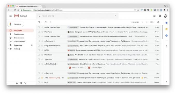 Gmail Sender Ikoner