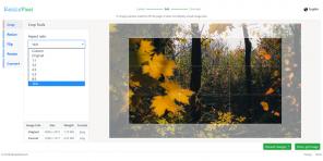 ResizePixel - enkel webbbildredigerare för PC och Smartphone