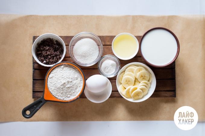Hur man lagar pannkakor Ingredienser
