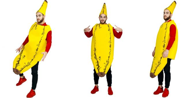 Kostymer för Halloween: banan