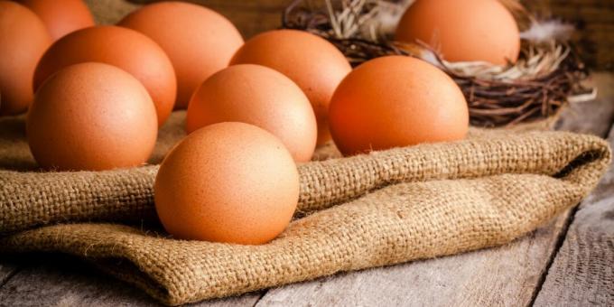 Hur man minskar stress med näring: ägg