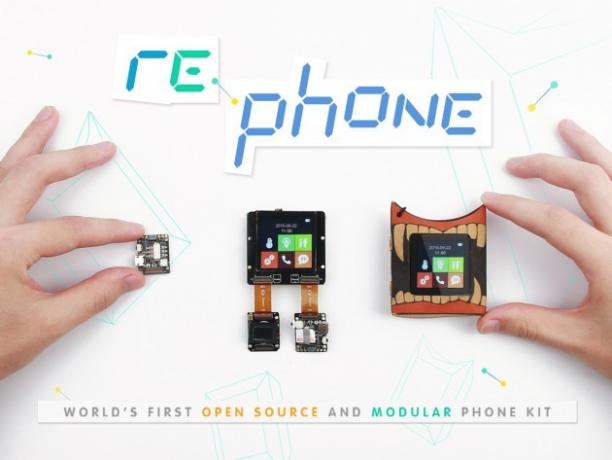 RePhone Kit modulära smartphones projekt ara