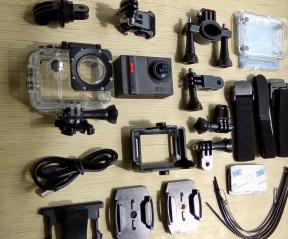 Action Camera Elephone Ele Cam Explorer Pro: bilder och videor av hygglig kvalitet för $ 92