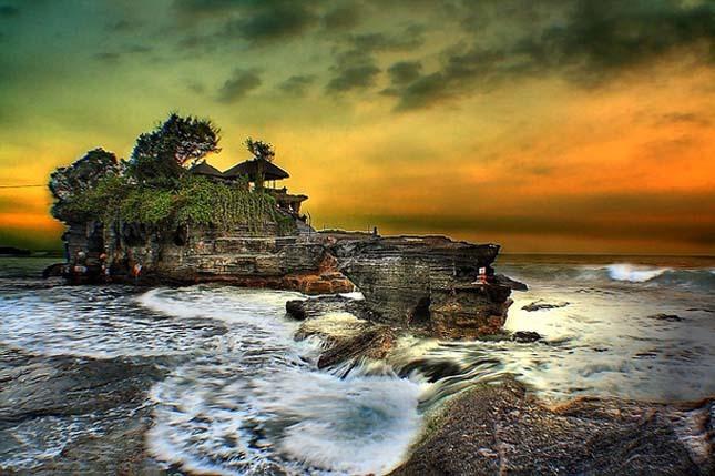 Solnedgång i Bali