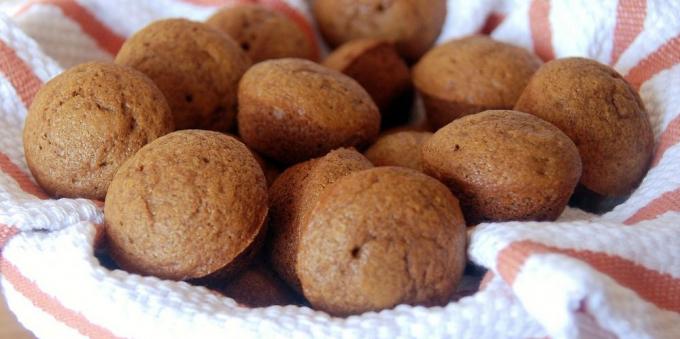 De bästa recept med ingefära: ingefära muffins