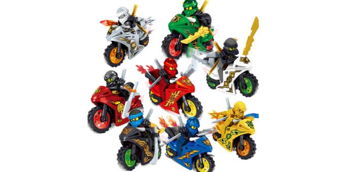 vad man ska ge ditt barn: Siffror Ninja Motorcycle