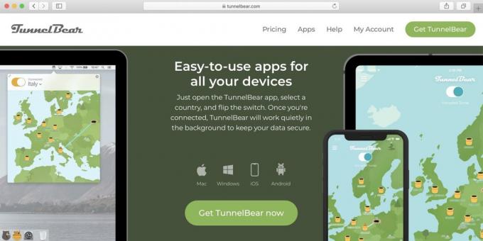 Bästa Gratis VPN för PC, Android, iPhone - TunnelBear