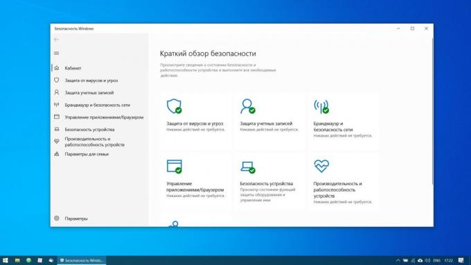 Konfigurera Windows 10: Protect Antivirus-system