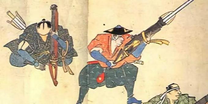 Skjutvapen är oacceptabla för en samurai