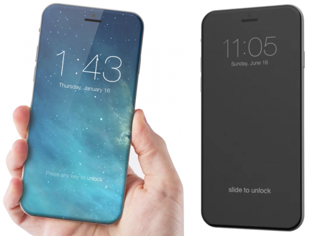 Den nya displayen iPhone 8