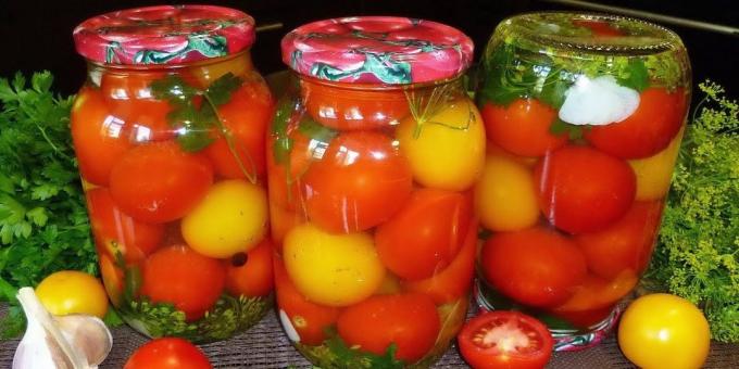 Recept: marinerade tomater med örter