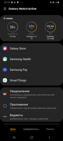 Samsung Galaxy Watch Active: Galaxy Bärbar