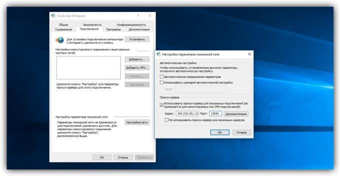 Hur man konfigurerar en proxy i Windows 7 och äldre